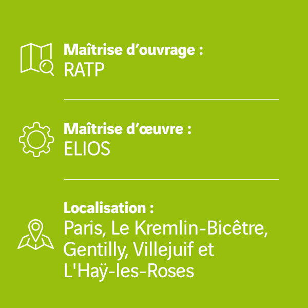 Prolongement de la ligne 14 RATP contexte chantier
